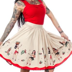 Sourpuss Hula Gal skirt L